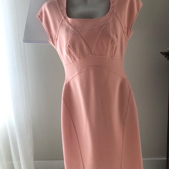 Zac Posen Blush Pink Mini Dress - Picture 2 of 8